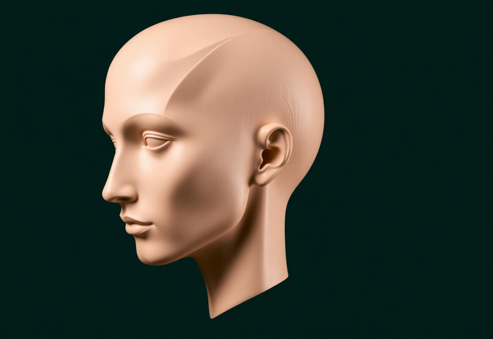 Anatomical illustration of facial contour planes used to plan facial aesthetic treatment